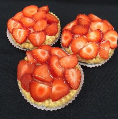 Aardbeien schelpjes